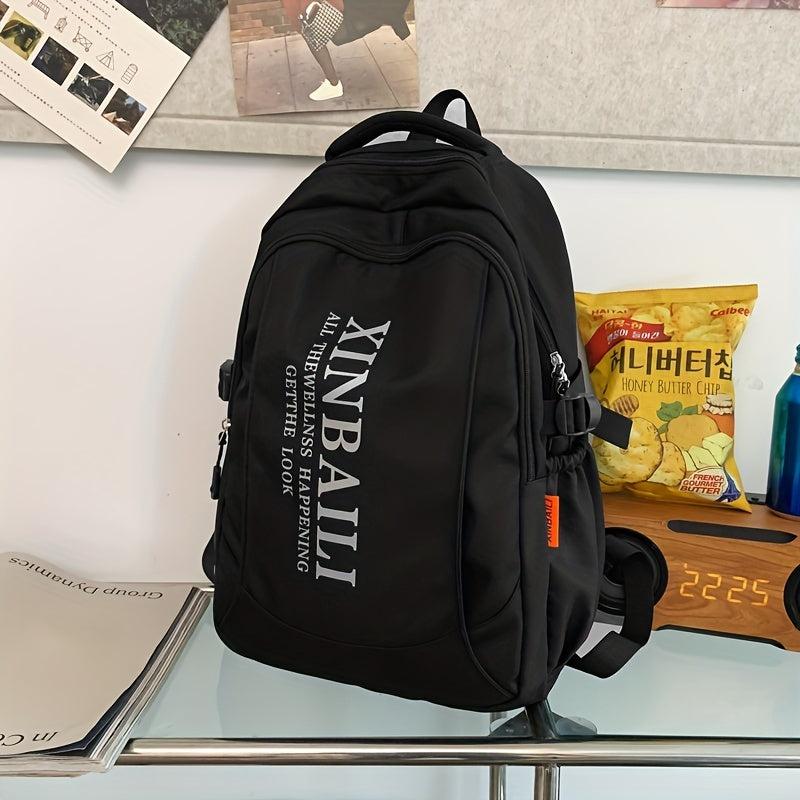 Men's Large Capacity Travel Laptop Backpack for School College Student