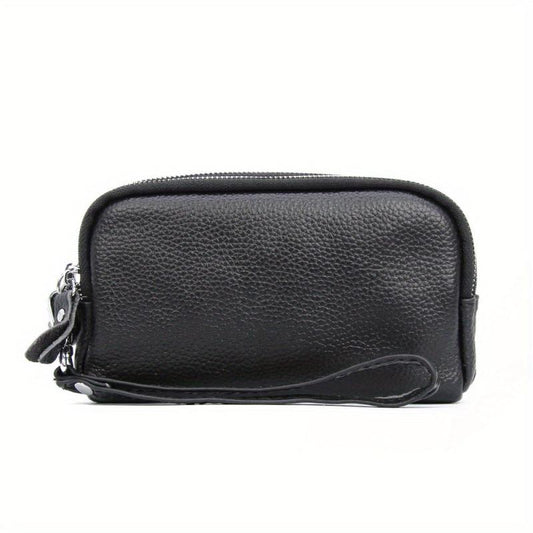 Solid Long Wallet Minimalist Clutch Coin Purse
