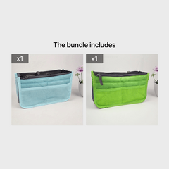Multifunction Double Folding Organizer Tote Travel Bag