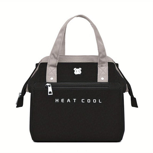Solid Insulation Lunch Bag Portable Thermal Bento Bag