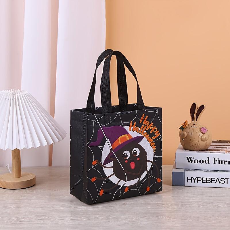 Cartoon Halloween Pattern Storage Handbag Non Woven Bag