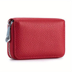 Minimalist Solid Coin Purse Clutch Wallet