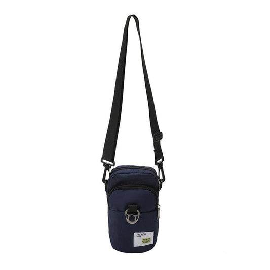 Mini Canvas Crossbody Bag Mobile Phone Bag Pocket Shoulder Purse