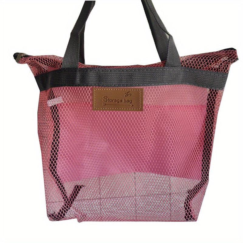 Portable Zipper Hand Beach Bag Pouch Travel Toiletry Bag