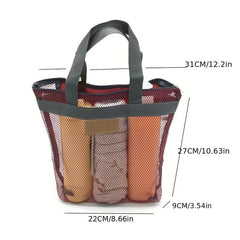 Portable Zipper Hand Beach Bag Pouch Travel Toiletry Bag