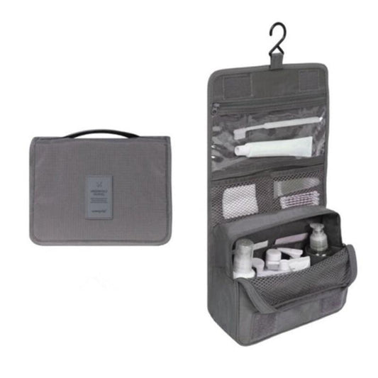 Water resistant Makeup Cosmetic Bag with Hanging Hook