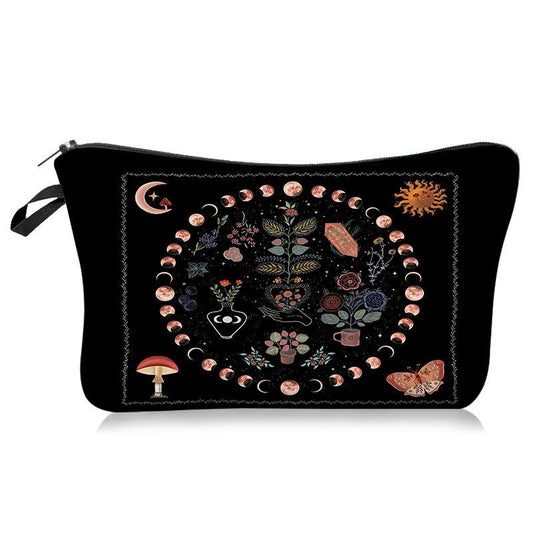 Moon Butterfly Cosmetics Bag Travel Toiletry Bag