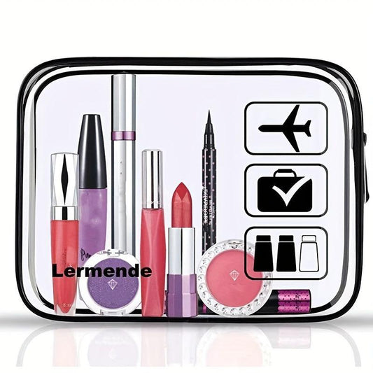 Portable Transparent Cosmetic Bag Outdoor Toiletry Bag