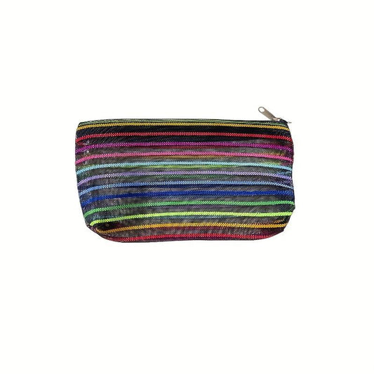 Mesh Cosmetic Bag Durable Holds Lipstick Makeup Perfume Toiletries