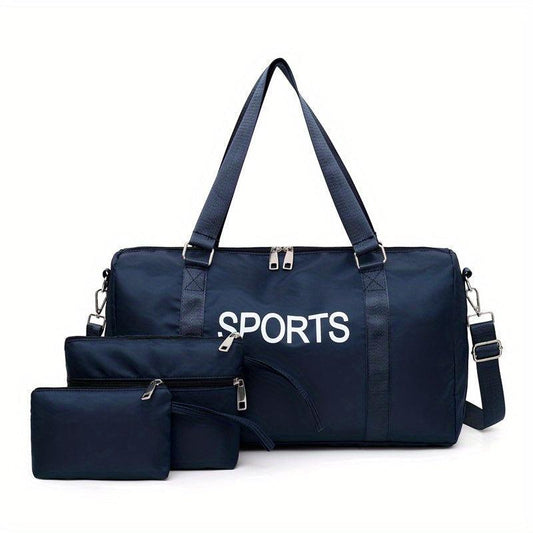 Large Capacity Travel Duffle Bag Sports Gym Storage Carry On Weekender Bag