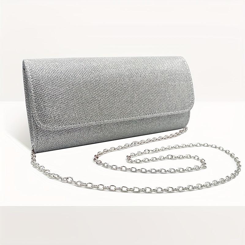 Chic Glitter PVC Evening Bag Women's Clutch for Party
