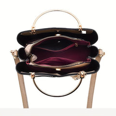 Versatile PU Leather Tote Bag for Women