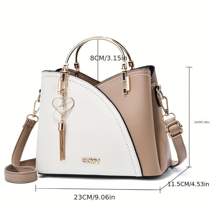 Versatile PU Leather Tote Bag for Women