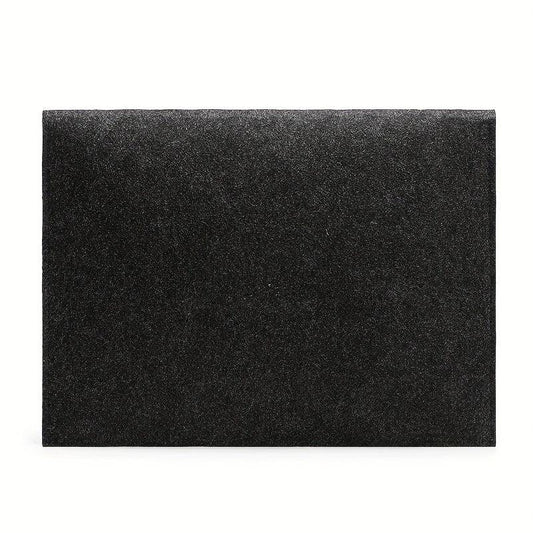 Minimalist Portable Zipper Laptop Clutch Bag Lightweight Storage Felt Bag