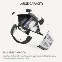 Large Capacity Sports Gym Bag Lightweight Overnight Duffle Bag
