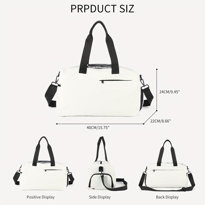 Large Capacity Sports Gym Bag Lightweight Overnight Duffle Bag