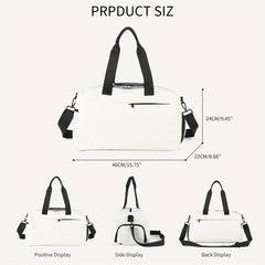 Large Capacity Sports Gym Bag Lightweight Overnight Duffle Bag