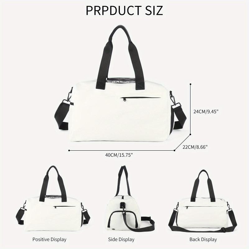 Large Capacity Sports Gym Bag Lightweight Overnight Duffle Bag
