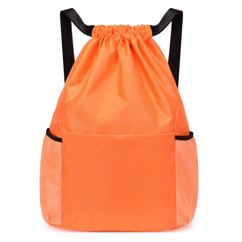 Multifunctional Drawstring Backpack Lightweight Sports Bag Gym Bag