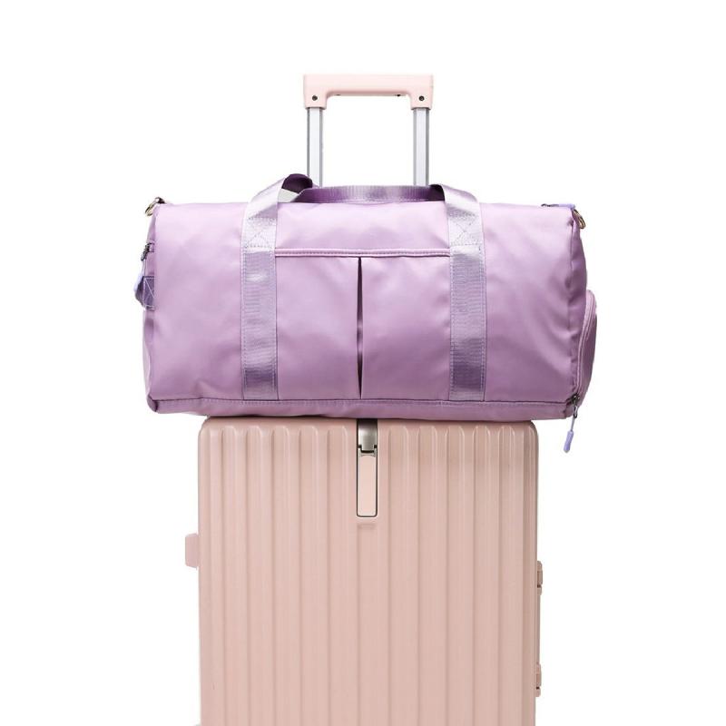 Large Capacity Gym Duffel Bag with Wet/Dry Separation