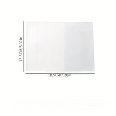 Frosted Transparent Passport Holder Travel Protector