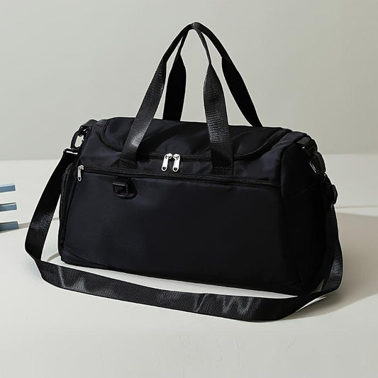 Large Capacity Travel Duffel Bag Sports Zipper Handbag Portable Overnight Bag