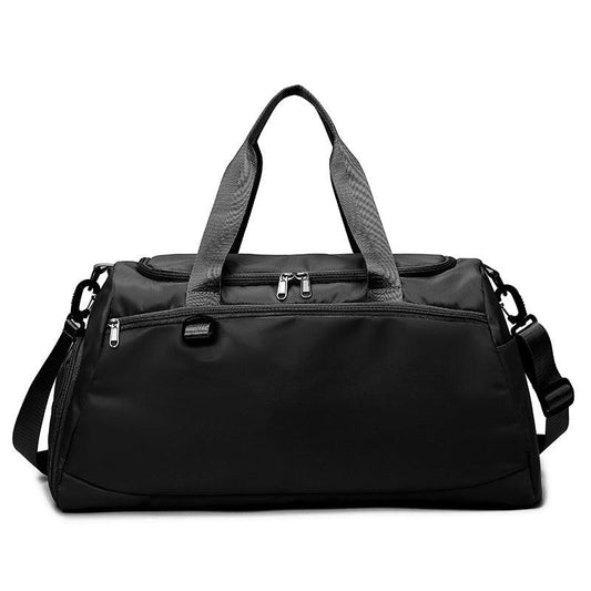 Large Capacity Travel Duffel Bag Sports Zipper Handbag Portable Overnight Bag