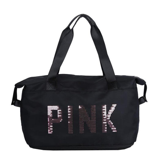 Large Capacity Travel Storage Bag Zipper Duffel Bag Lightweight Training Bag