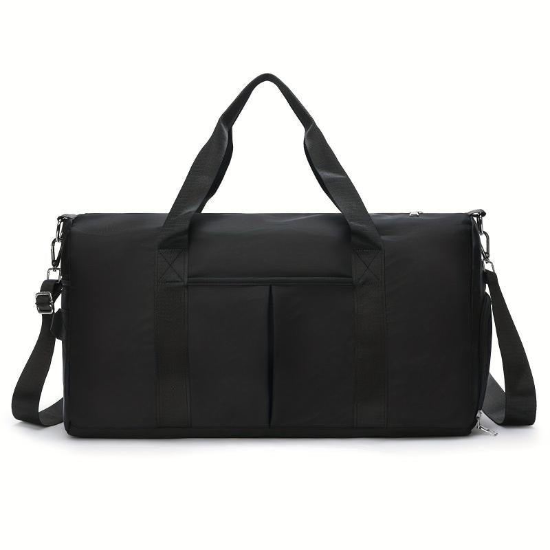 Large Capacity Waterproof Gym Duffel Bag with Shoe Compartment