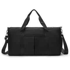 Large Capacity Waterproof Gym Duffel Bag with Shoe Compartment