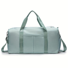 Large Capacity Waterproof Gym Duffel Bag with Shoe Compartment