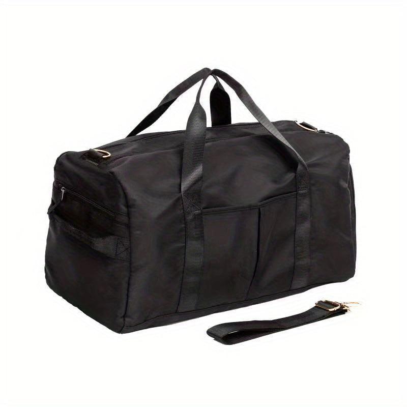 Large Capacity Waterproof Gym Duffel Bag with Shoe Compartment