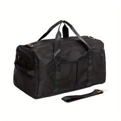 Large Capacity Waterproof Gym Duffel Bag with Shoe Compartment