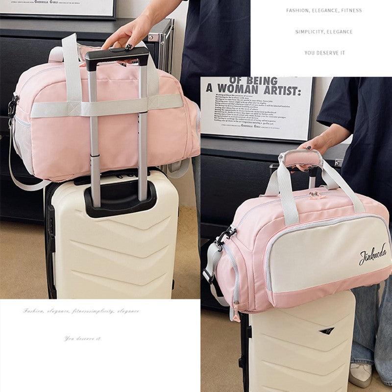 Large Capacity Travel Duffle Backpack Portable Sports Fitness Storage Bag