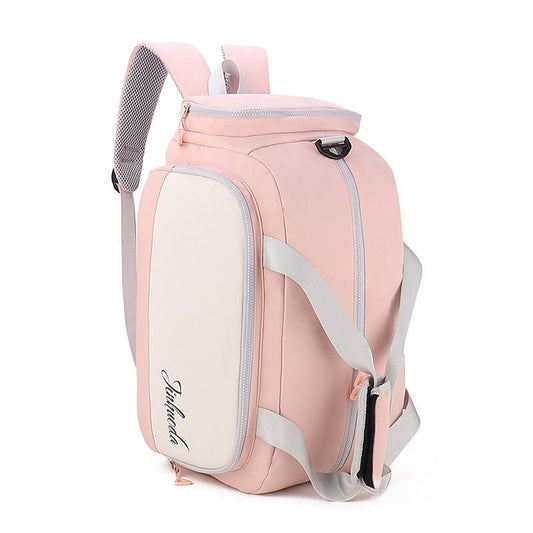 Large Capacity Travel Duffle Backpack Portable Sports Fitness Storage Bag