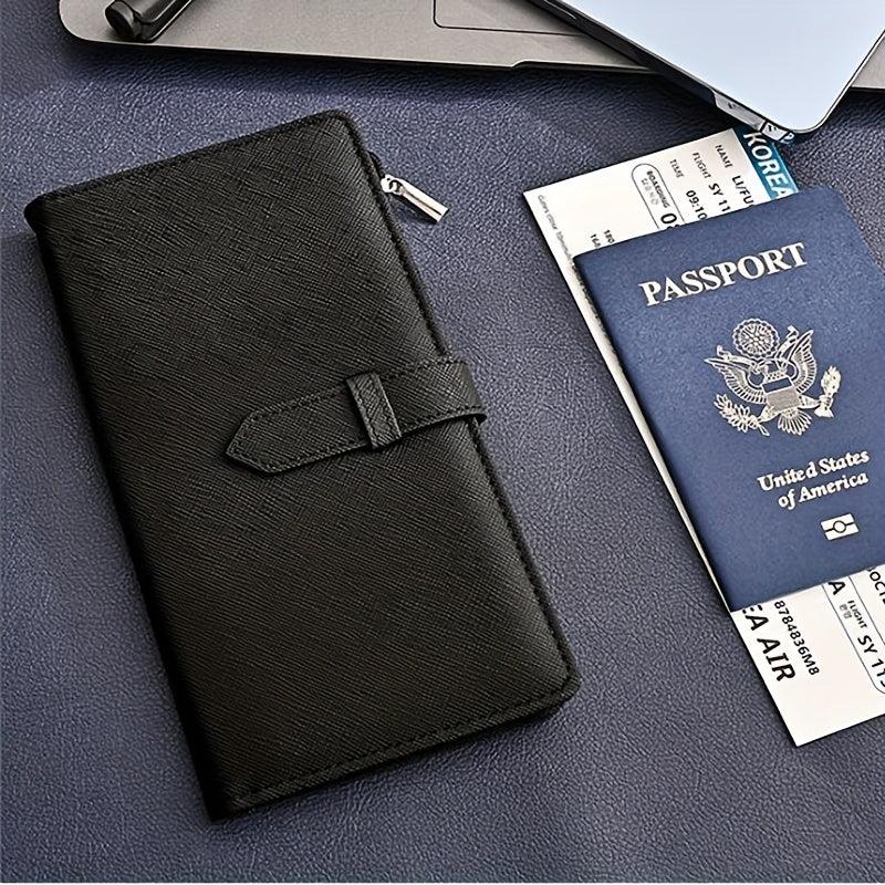 RFID Blocking Passport Holder Set with Luggage Tag