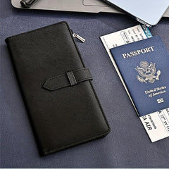 RFID Blocking Passport Holder Set with Luggage Tag