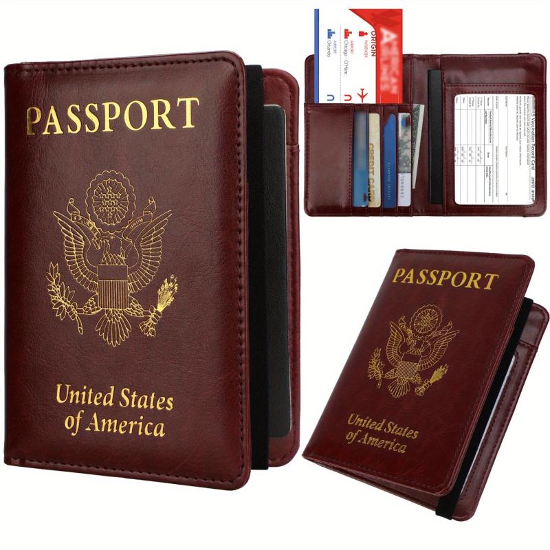 Passport & Vaccine Card Holder Combo Travel Wallet