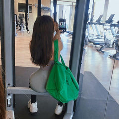 Large Capacity Sports Bag Shoulder Bag Solid Bag