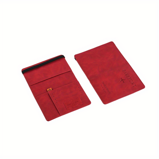 RFID Blocking Passport Card Holder Sleeve for Travel