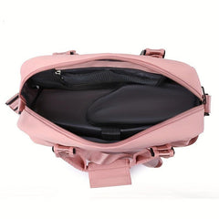 Pleated Top Handle Sports Storage Bag Large Capacity
