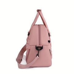 Pleated Top Handle Sports Storage Bag Large Capacity