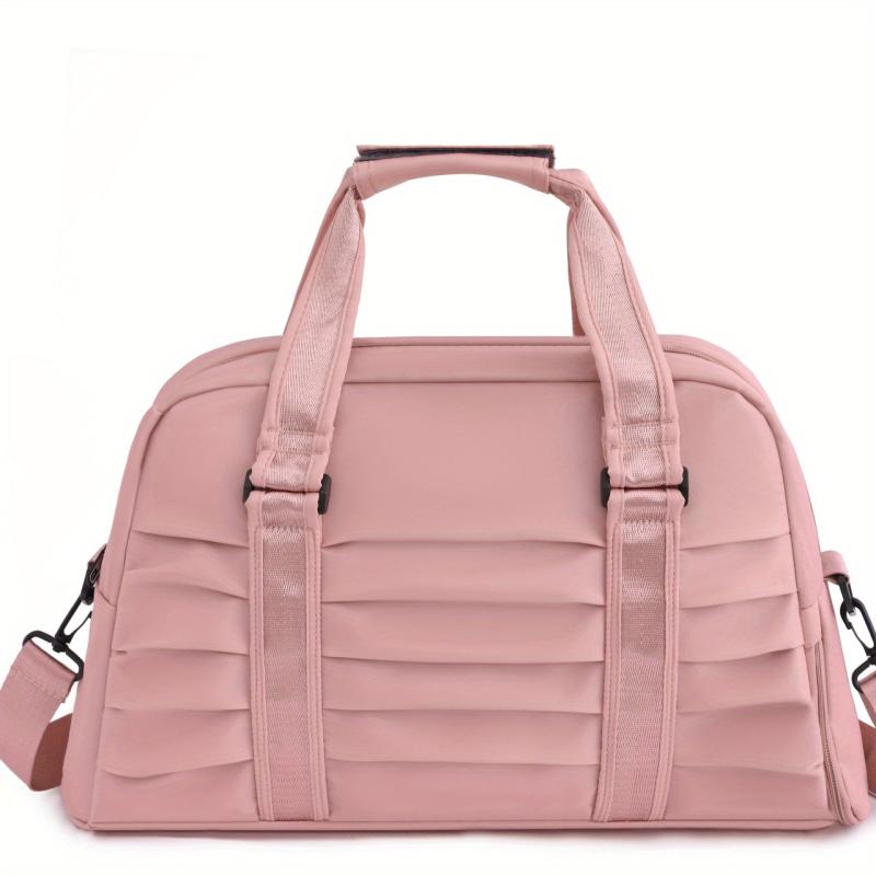Pleated Top Handle Sports Storage Bag Large Capacity