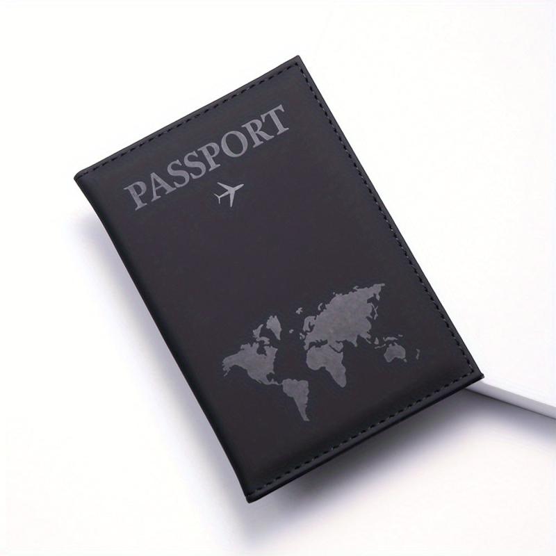 1pc Travel Document Bag Passport Protective Case