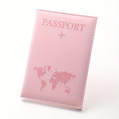 1pc Travel Document Bag Passport Protective Case