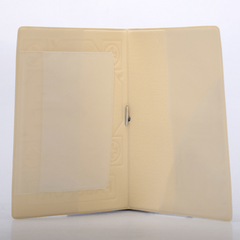 Flying Chess Passport Case Faux Leather Document Holder