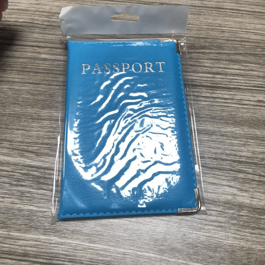 PU Leather Travel Passport Cover Credit Card Case
