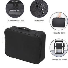 DocSafe Document Bag Fireproof 3 Layer Storage Case