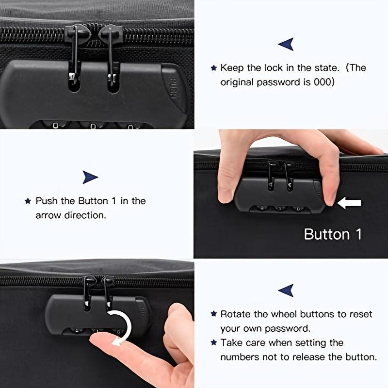 DocSafe Document Bag Fireproof 3 Layer Storage Case
