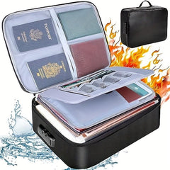 DocSafe Document Bag Fireproof 3 Layer Storage Case